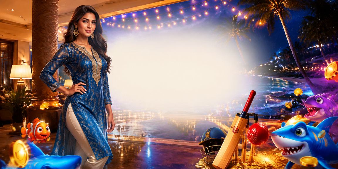 Indian woman enjoying cricket betting on mobile
